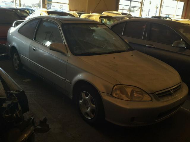 1HGEJ8244YL035587 - 2000 HONDA CIVIC EX ვერცხლისფერი ფოტო 1