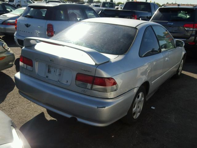 1HGEJ8244YL035587 - 2000 HONDA CIVIC EX SILVER photo 4