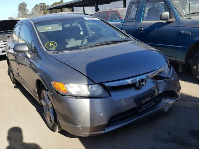 JHMFA16816S007254 - 2006 HONDA CIVIC EX GRAY photo 1