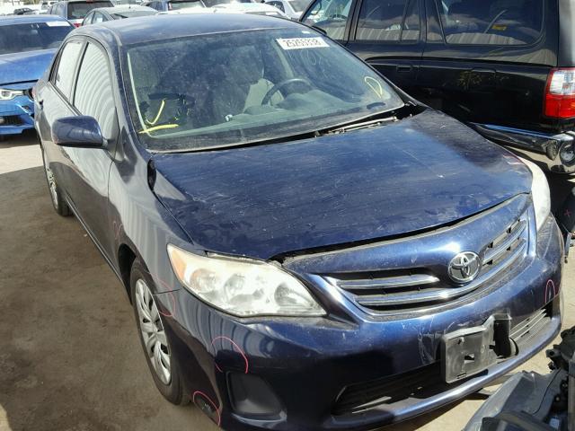 5YFBU4EE0DP141509 - 2013 TOYOTA COROLLA BA BLUE photo 1