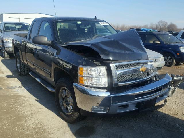 1GCRKSE71DZ407927 - 2013 CHEVROLET SILVERADO BLACK photo 1