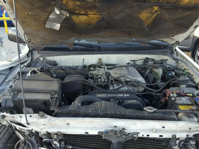 4TAWN72N8XZ544678 - 1999 TOYOTA TACOMA XTR WHITE photo 7