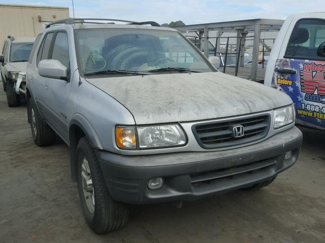 4S6CK58W914402139 - 2001 HONDA PASSPORT E SILVER photo 1