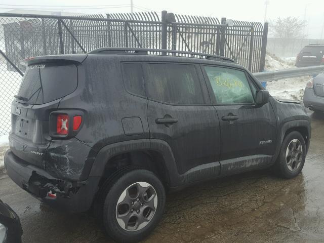 ZACCJBAB8HPE83488 - 2017 JEEP RENEGADE S 石墨色 照片 4