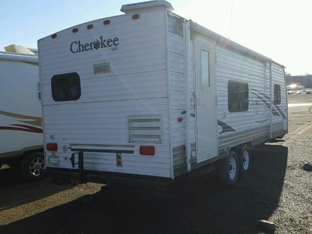 4X4TCKB237P006286 - 2007 WILDWOOD TRAILER WHITE photo 4