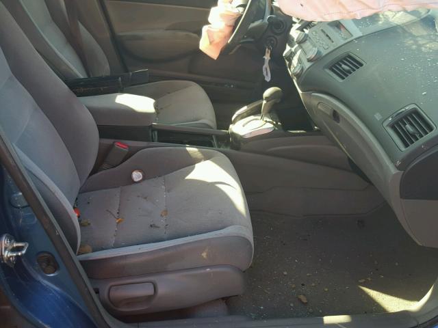 1HGFA16886L094129 - 2006 HONDA CIVIC EX ლურჯი ფოტო 5