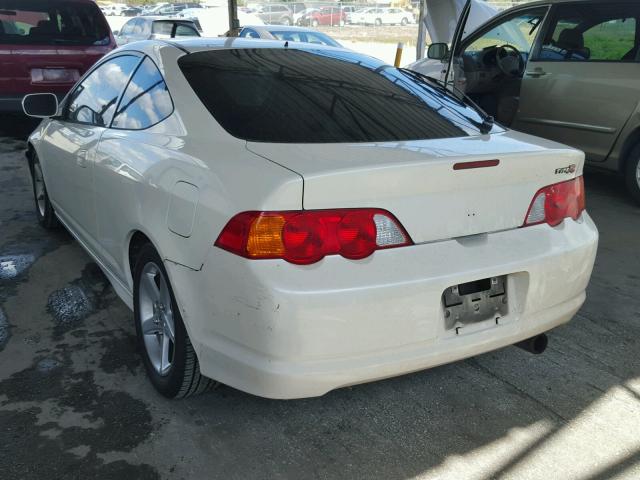 JH4DC53062C017287 - 2002 ACURA RSX TYPE-S WHITE photo 3