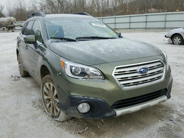 4S4BSANC1H3375087 - 2017 SUBARU OUTBACK 2. GREEN photo 1