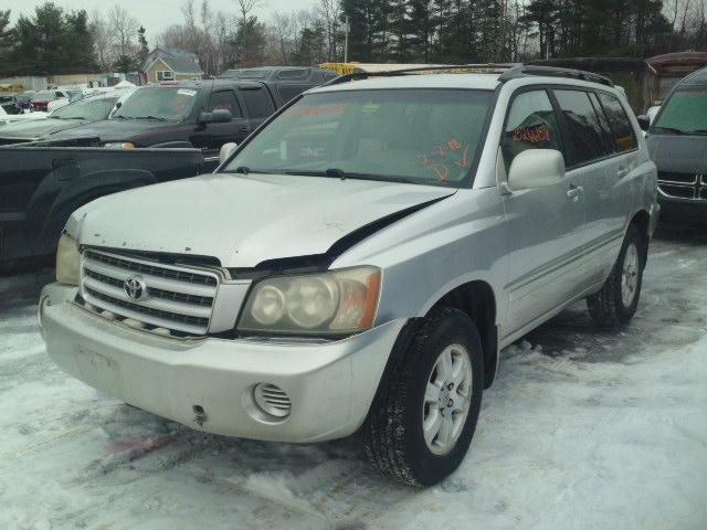 JTEGF21A620066244 - 2002 TOYOTA HIGHLANDER SILVER photo 2