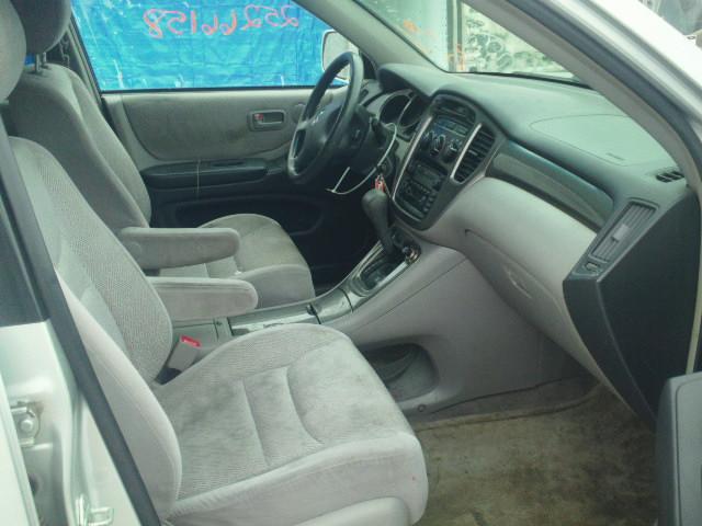 JTEGF21A620066244 - 2002 TOYOTA HIGHLANDER SILVER photo 5