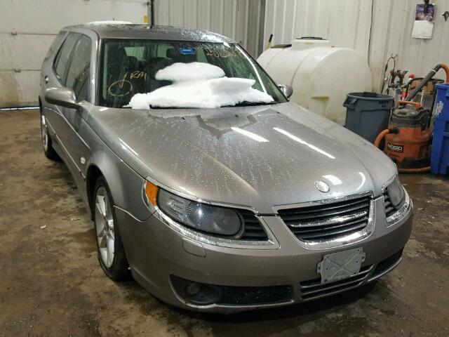 YS3EH59G063508982 - 2006 SAAB 9-5 AERO GRAY photo 1