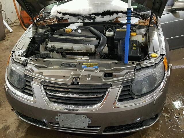 YS3EH59G063508982 - 2006 SAAB 9-5 AERO GRAY photo 7