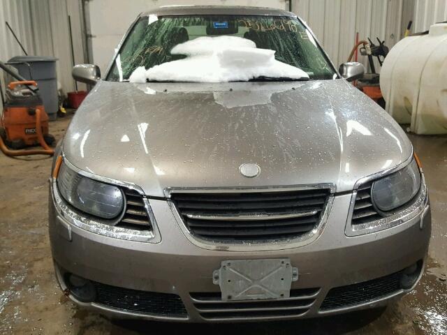 YS3EH59G063508982 - 2006 SAAB 9-5 AERO GRAY photo 9