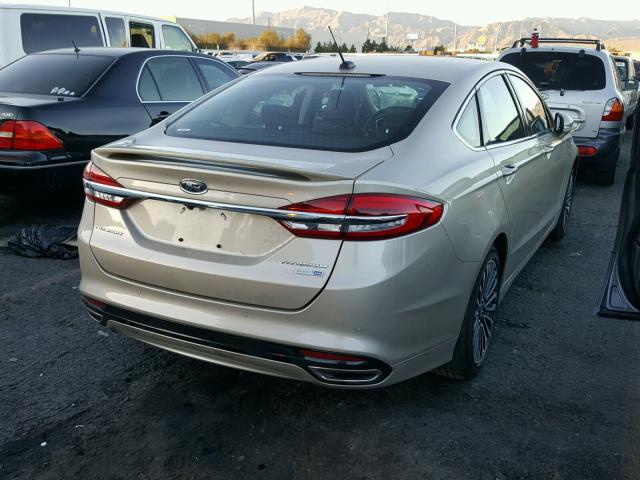 3FA6P0D94JR159139 - 2018 FORD FUSION TIT TAN photo 4