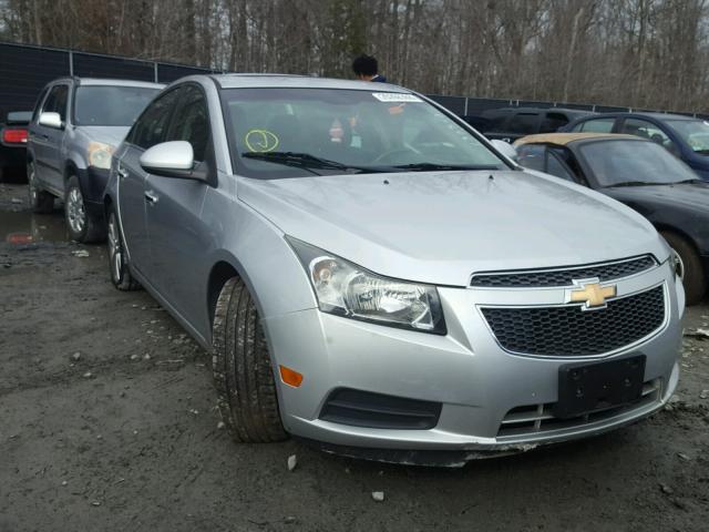 1G1PH5S94B7133542 - 2011 CHEVROLET CRUZE LTZ SILVER photo 1