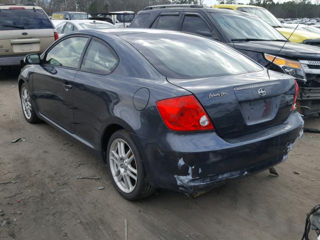 JTKDE177770200596 - 2007 TOYOTA SCION TC 灰色 照片 3