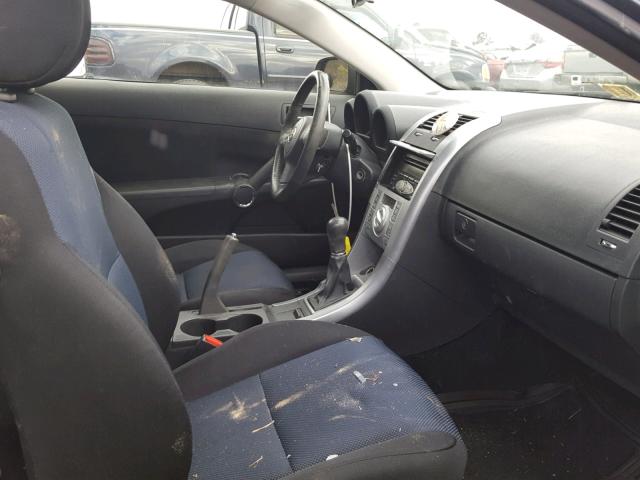 JTKDE177770200596 - 2007 TOYOTA SCION TC 灰色 照片 5