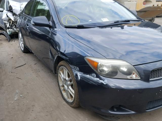 JTKDE177770200596 - 2007 TOYOTA SCION TC GRAY photo 9