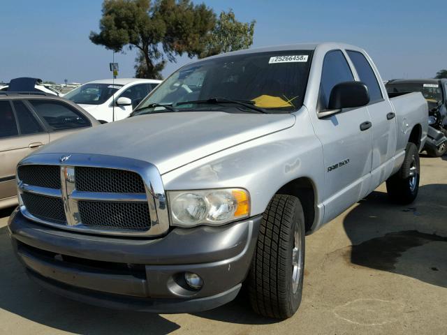 1D7HA18N84J114906 - 2004 DODGE RAM 1500 S SILVER photo 2