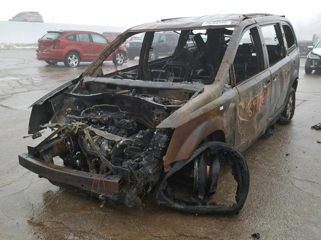 2A8HR54P08R763398 - 2008 CHRYSLER TOWN & COU BURN photo 2