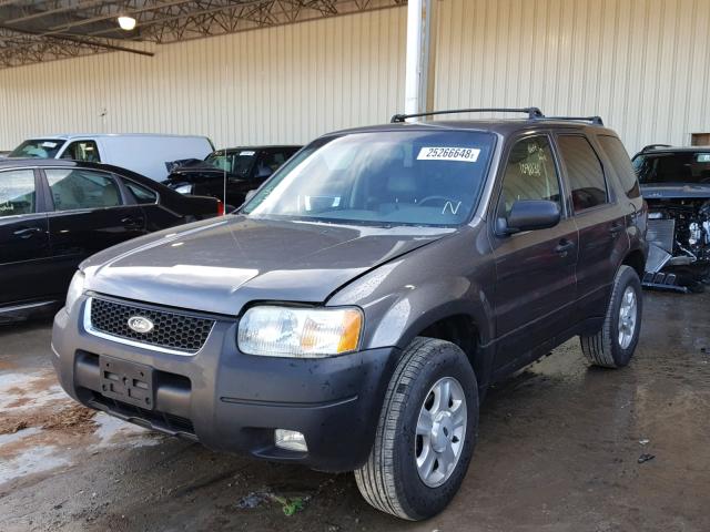 1FMCU03123KA78189 - 2003 FORD ESCAPE XLT CHARCOAL photo 2