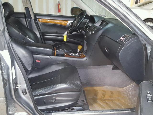 JNKAY41E73M001057 - 2003 INFINITI M45 GRAY photo 5