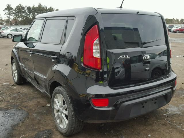 KNDJT2A66D7598375 - 2013 KIA SOUL + BLACK photo 3