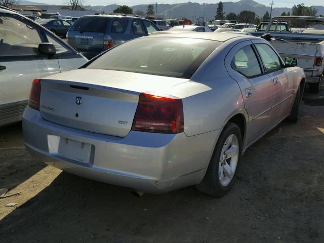 2B3KA43G76H430314 - 2006 DODGE CHARGER SE SILVER photo 4