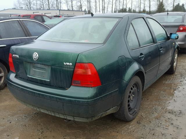 3VWTE29M1YM025589 - 2000 VOLKSWAGEN JETTA GLX GREEN photo 4