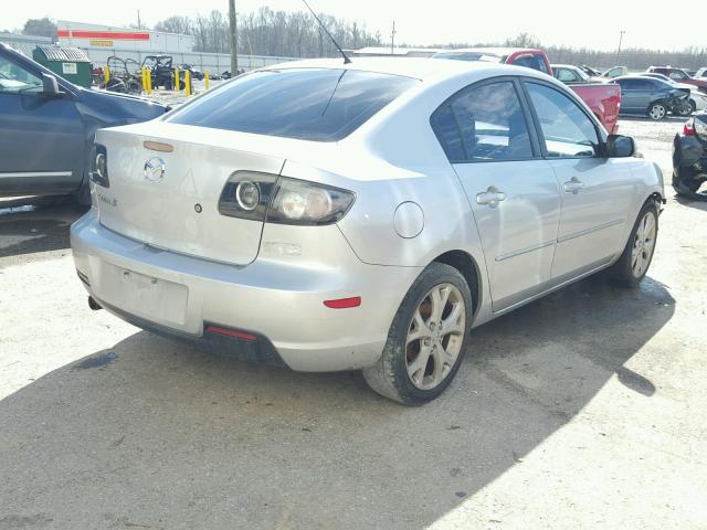 JM1BK32F581170575 - 2008 MAZDA 3 I SILVER photo 4