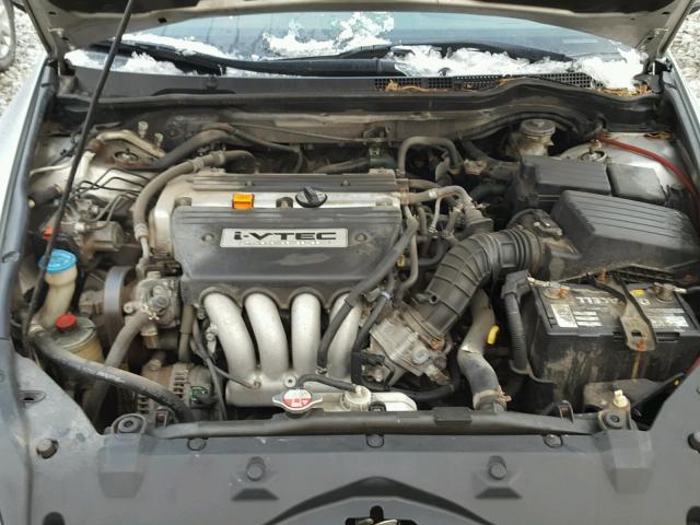 1HGCM56727A046454 - 2007 HONDA ACCORD EX SILVER photo 7