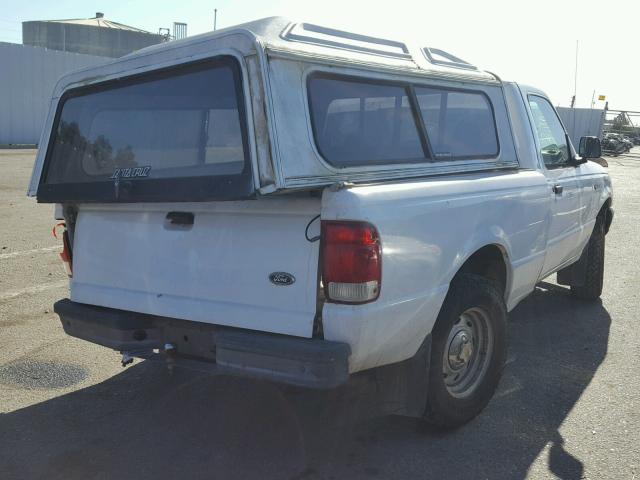 1FTYR10C5YPA42661 - 2000 FORD RANGER WHITE photo 4