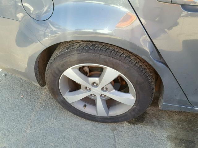 1G1ZF57569F113586 - 2009 CHEVROLET MALIBU HYB 灰色 照片 9