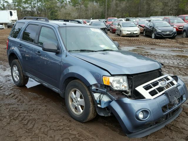 1FMCU0DG9CKA40770 - 2012 FORD ESCAPE XLT BLUE photo 1