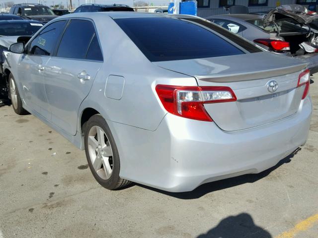 4T1BF1FK7EU757348 - 2014 TOYOTA CAMRY L SILVER photo 3