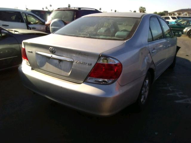 4T1BE32K86U695612 - 2006 TOYOTA CAMRY LE SILVER photo 4