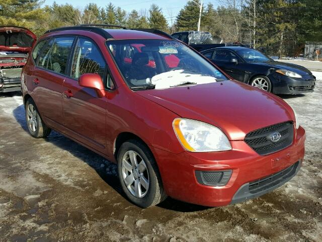 KNAFG525587149841 - 2008 KIA RONDO BASE RED photo 1