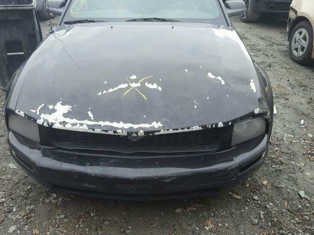 1ZVFT84N075217967 - 2007 FORD MUSTANG BLACK photo 9