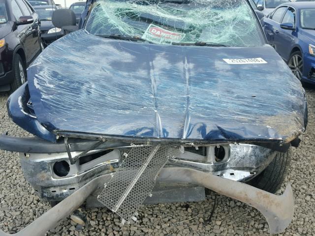 3B7HC13Y0YM204095 - 2000 DODGE RAM 1500 BLUE photo 7