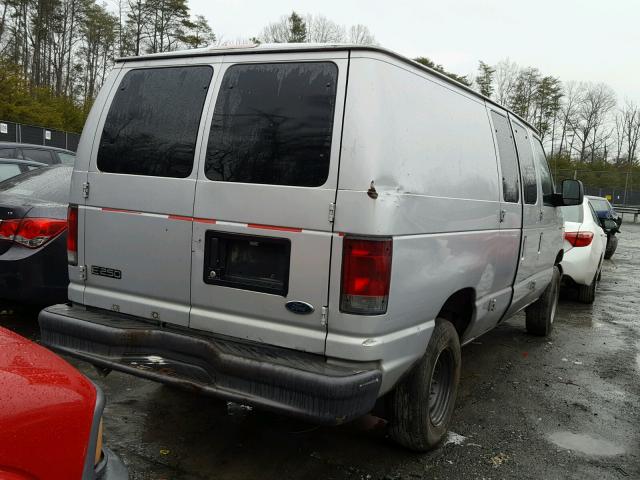 1FTNE24L25HB16901 - 2005 FORD ECONOLINE SILVER photo 4