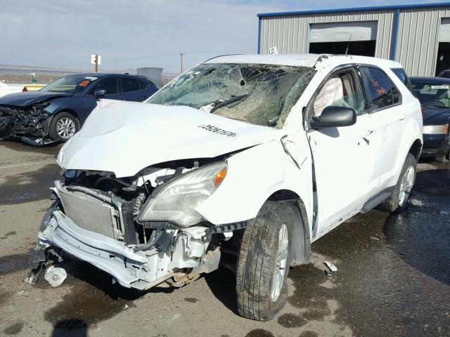 2CNALBEC8B6254555 - 2011 CHEVROLET EQUINOX LS WHITE photo 2