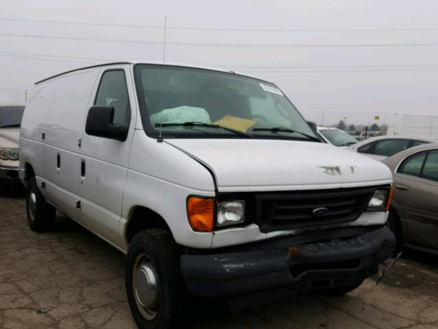 1FTNE24W35HA28109 - 2005 FORD ECONOLINE WHITE photo 1