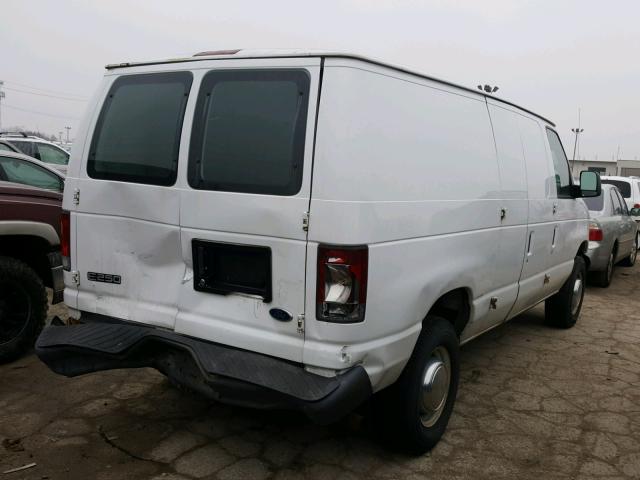 1FTNE24W35HA28109 - 2005 FORD ECONOLINE WHITE photo 4