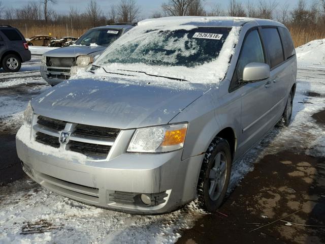 1D8HN54P78B139732 - 2008 DODGE GRAND CARA SILVER photo 2