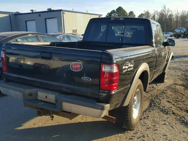 1FTZR15E91PB64508 - 2001 FORD RANGER SUP BLACK photo 4