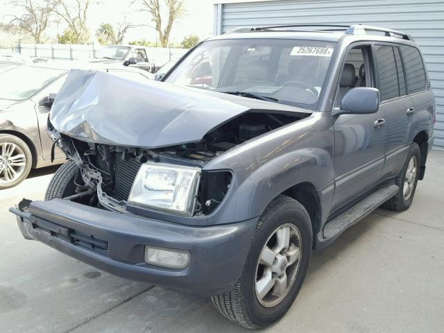 JTEHT05J132049689 - 2003 TOYOTA LAND CRUIS GRAY photo 2