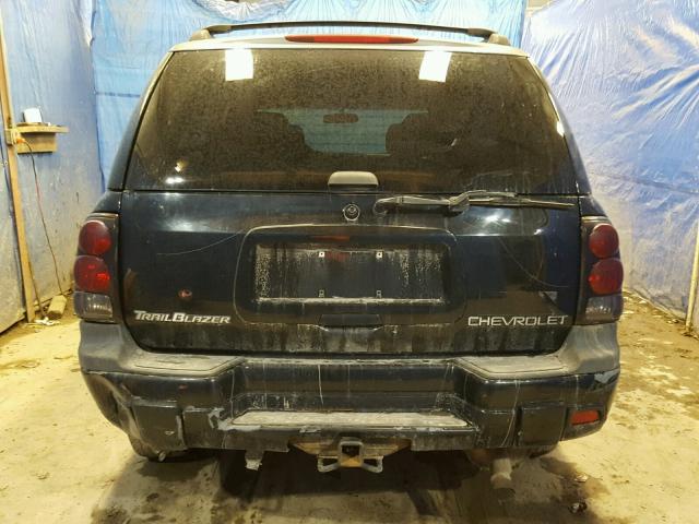 1GNDT13S532190020 - 2003 CHEVROLET TRAILBLAZE BLACK photo 9