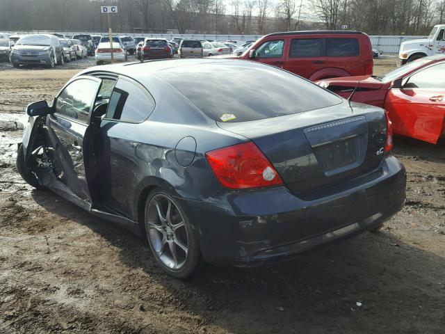 JTKDE177950031047 - 2005 TOYOTA SCION TC 灰色 照片 3