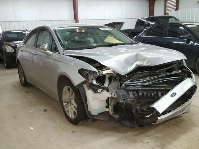 3FA6P0H71ER159937 - 2014 FORD FUSION SE SILVER photo 1