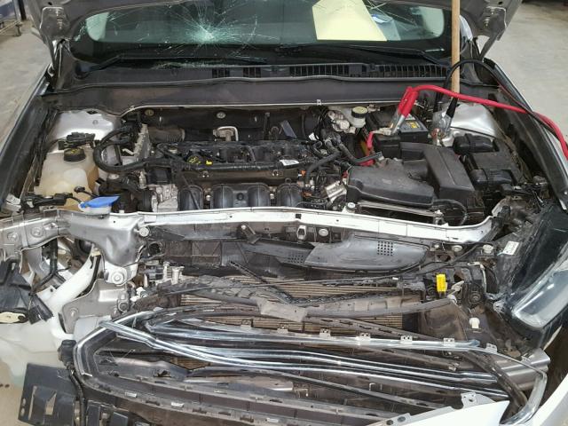 3FA6P0H71ER159937 - 2014 FORD FUSION SE SILVER photo 7